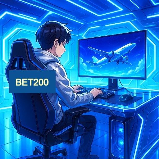 Imagem promocional do app oficial BET200 destacando a conveniência de jogar cassino online pelo celular ou navegador