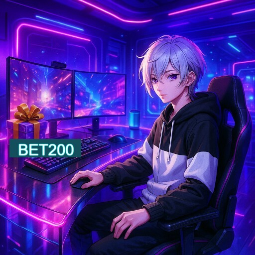 Imagem promocional do app oficial BET200 destacando a conveniência de jogar cassino online pelo celular ou navegador