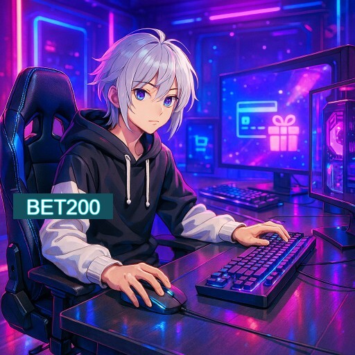 Imagem promocional do app oficial BET200 destacando a conveniência de jogar cassino online pelo celular ou navegador