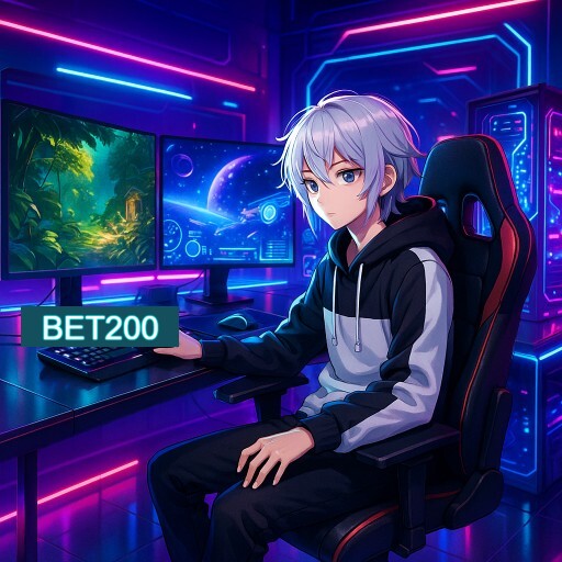 Imagem promocional do app oficial BET200 destacando a conveniência de jogar cassino online pelo celular ou navegador