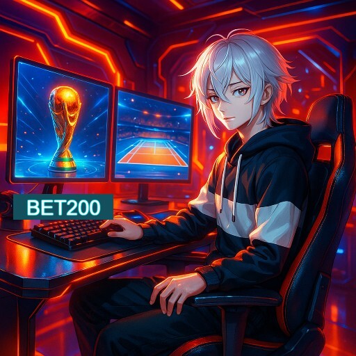 Imagem promocional do app oficial BET200 destacando a conveniência de jogar cassino online pelo celular ou navegador