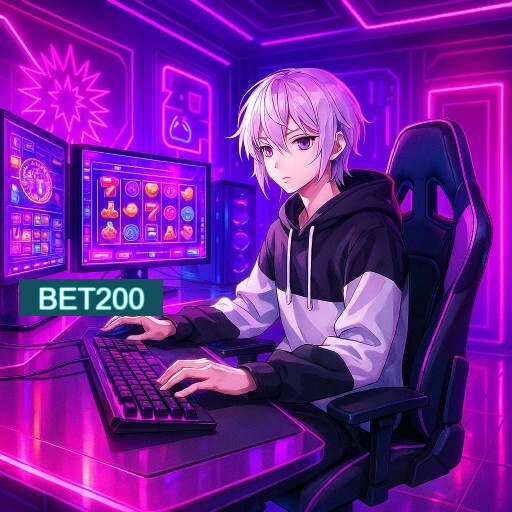Imagem promocional do app oficial BET200 destacando a conveniência de jogar cassino online pelo celular ou navegador