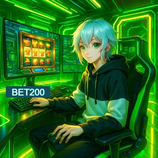 Imagem promocional do app oficial BET200 destacando a conveniência de jogar cassino online pelo celular ou navegador